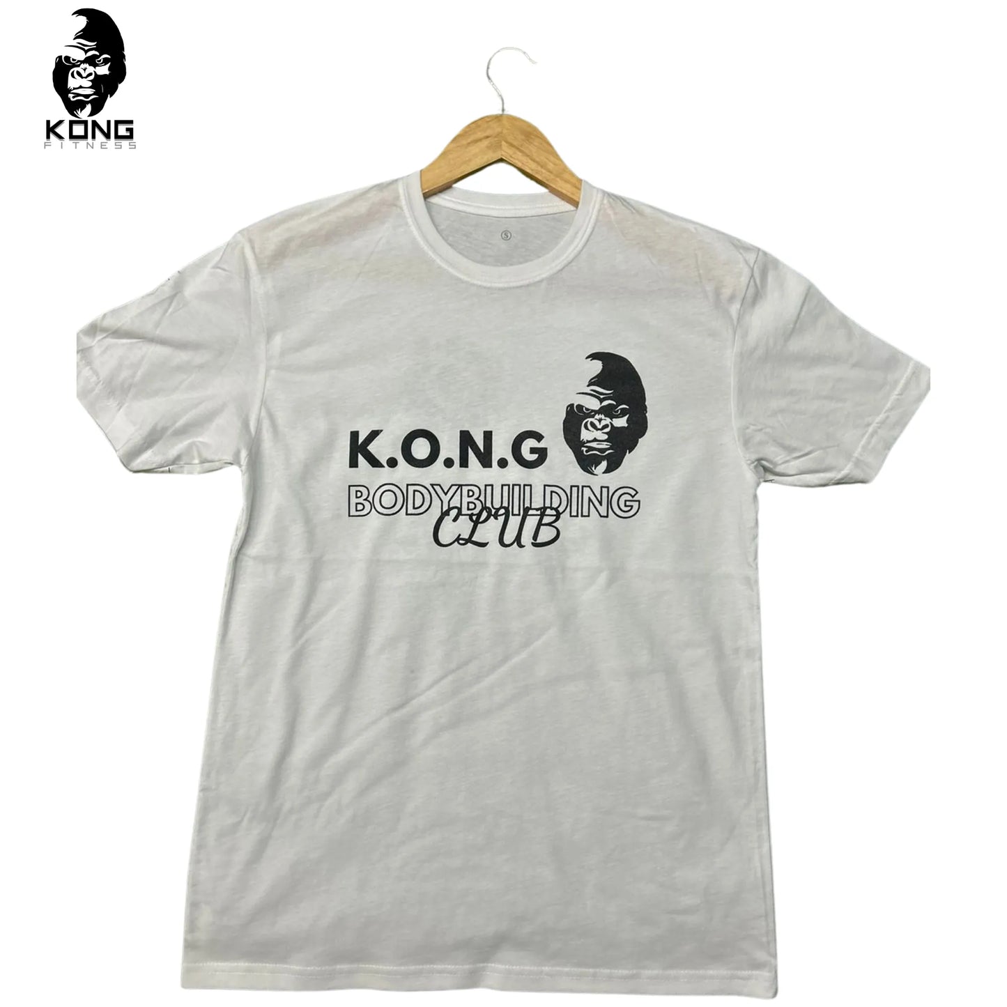 K.O.N.G BODYBUILIDNG CLUB WHITE