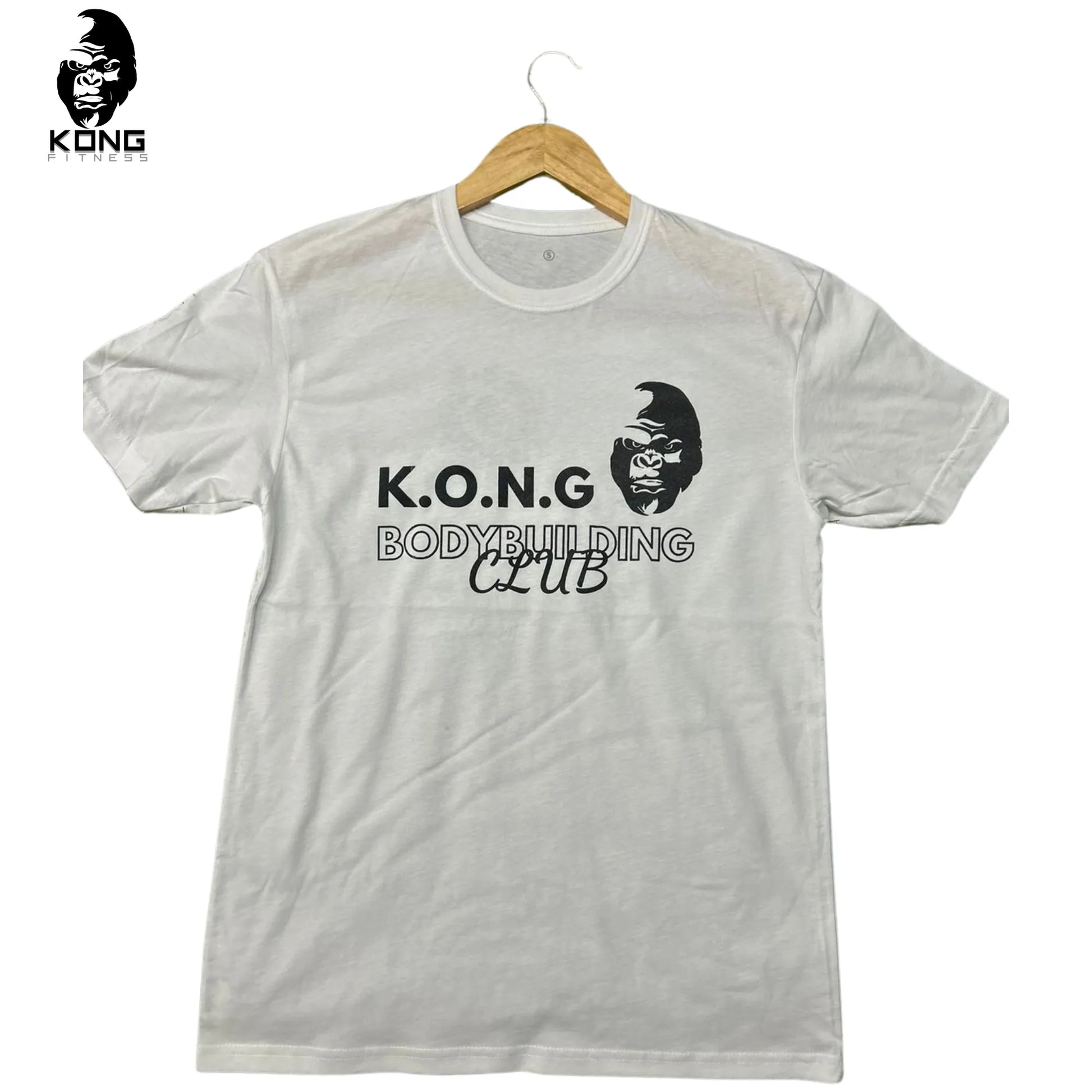 K.O.N.G BODYBUILIDNG CLUB WHITE