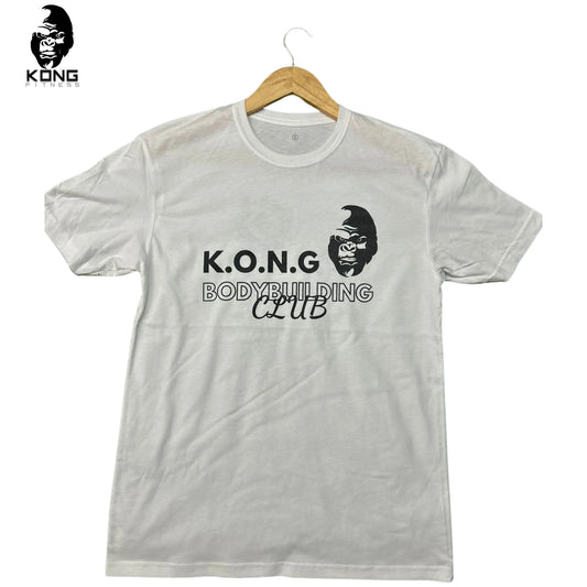 K.O.N.G BODYBUILIDNG CLUB WHITE