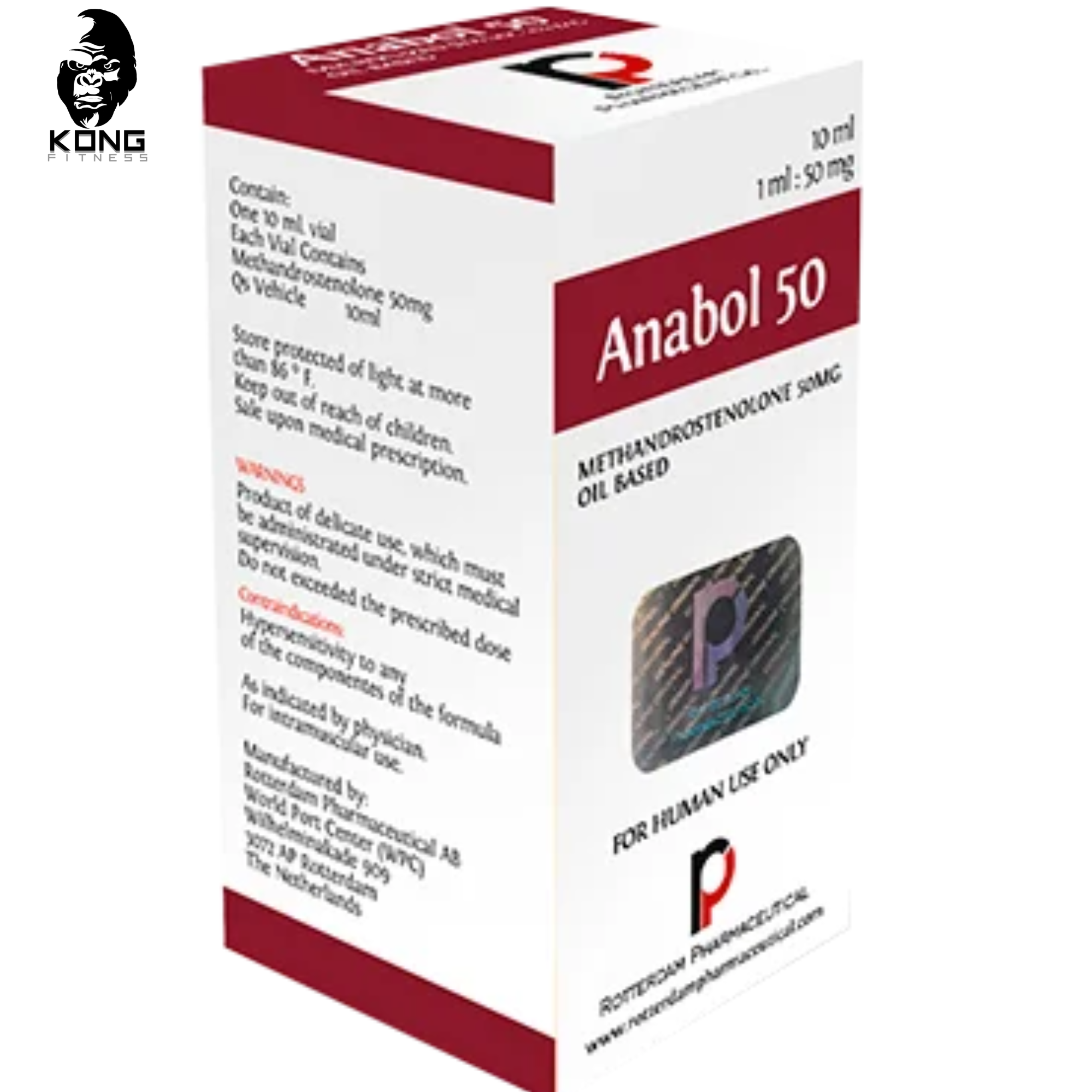 ROTTERDAM ANABOL 50 50 MG 10 ML VIAL