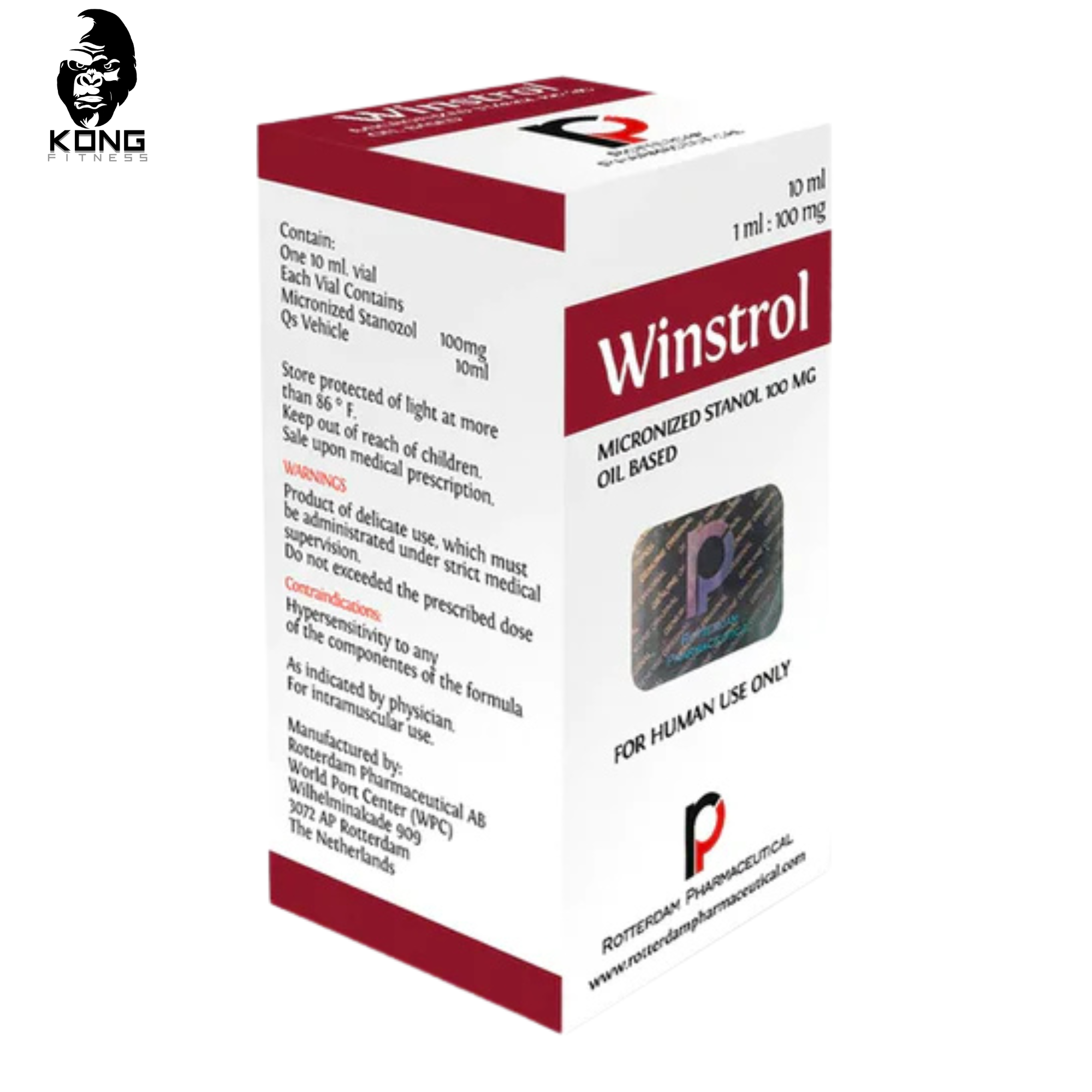ROTTERDAM WINSTROL 100 MG 10 ML VIAL