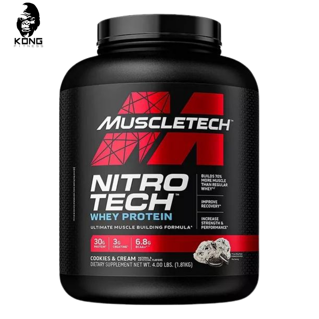 MT NITRO TECH WHEY PROTEIN 4 LBS