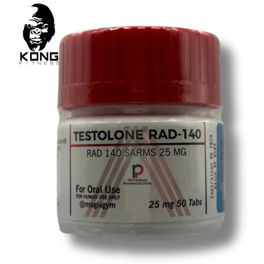 Rotterdam Testolone RAD-140 25 mg 30 tabs – SARMs