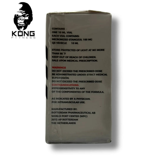 Rotterdam Winstrol 100 mg 10 ml – Stanozolol Inyectable