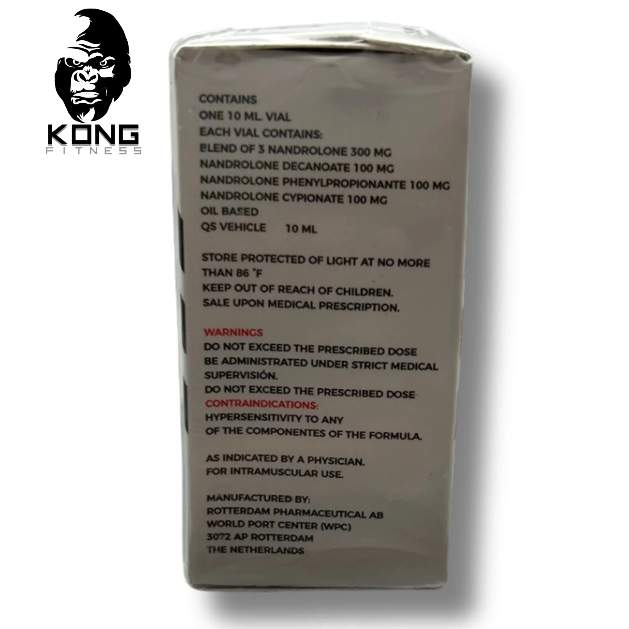 Rotterdam Nandro Plus 300 mg – Blend de Nandrolonas Inyectable