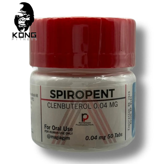 Rotterdam Spiroprent Clenbuterol 0.04 mg 50 tabs – Definición y Quema de Grasa