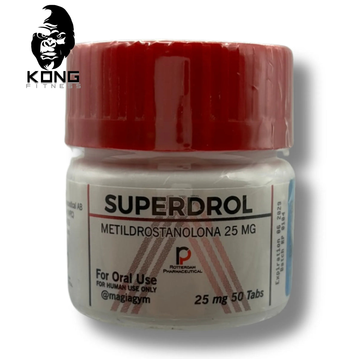 ROTTERDAM SUPERDROL 25 MG 50 TABS – METILDROSTANOLONA ORAL