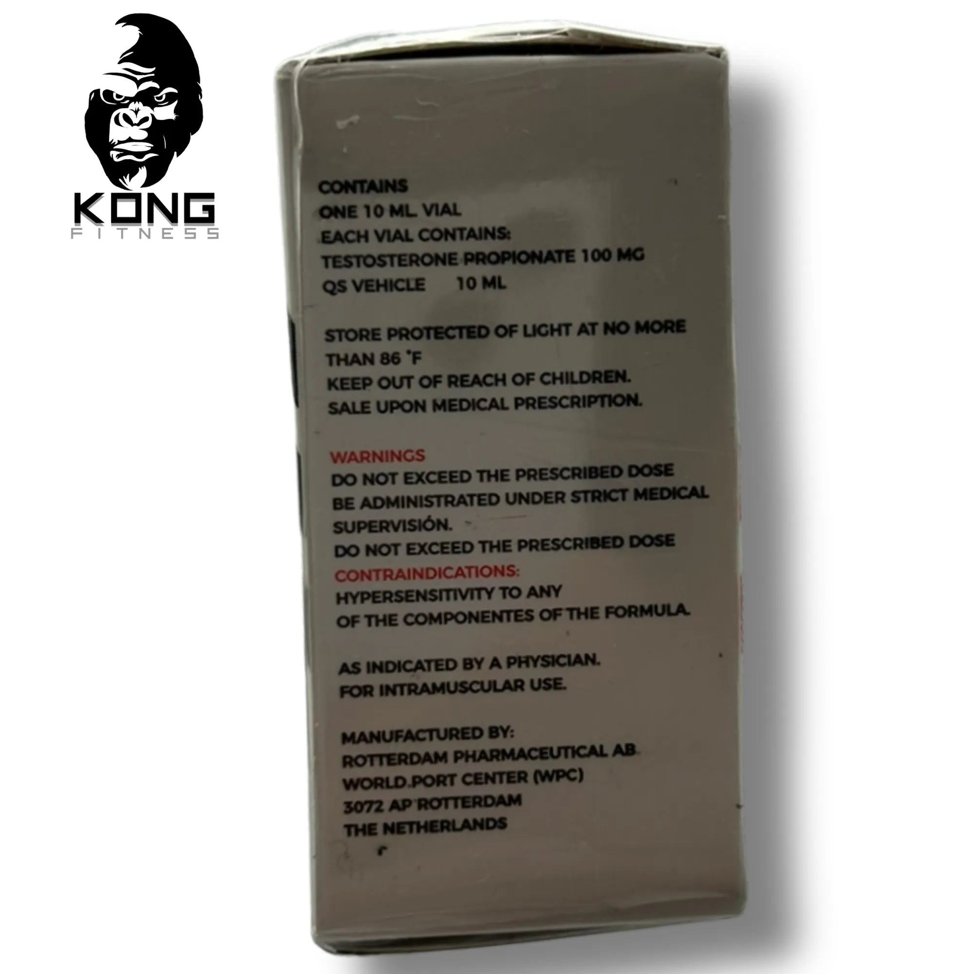 Rotterdam Testex 100 mg/ml 10 ml – Testosterone Propionate Inyectable