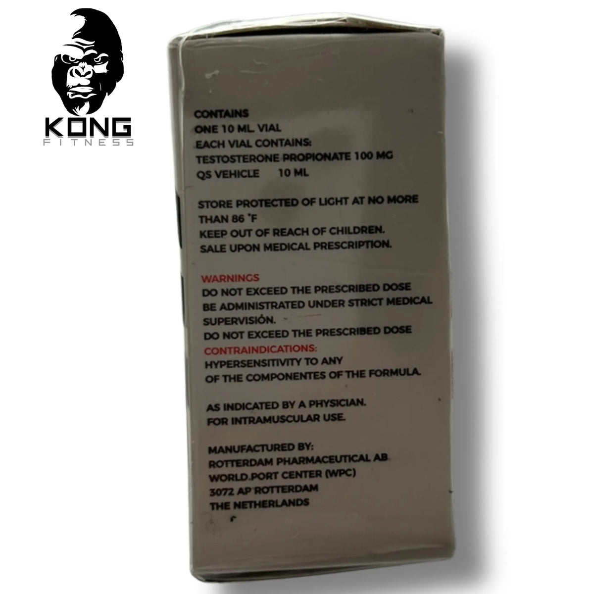 ROTTERDAM TESTEX 100 MG/ML 10 ML – TESTOSTERONE PROPIONATE INYECTABLE