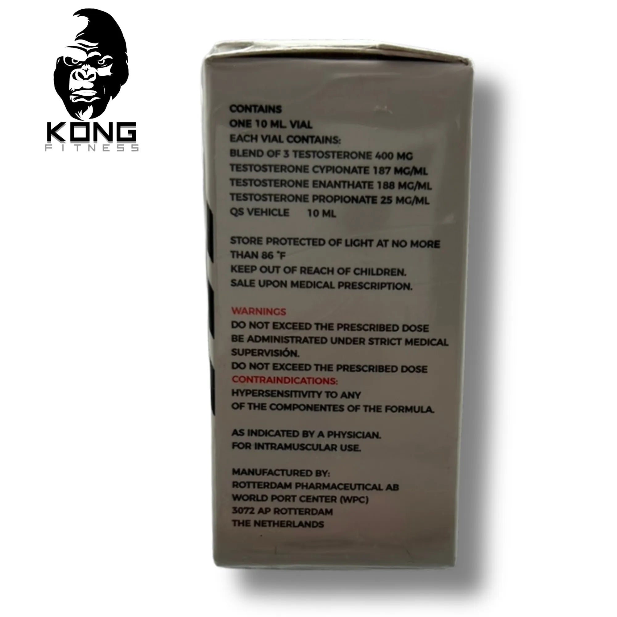 Rotterdam Testex 400 mg/ml 10 ml – Blend de Testosteronas Inyectable