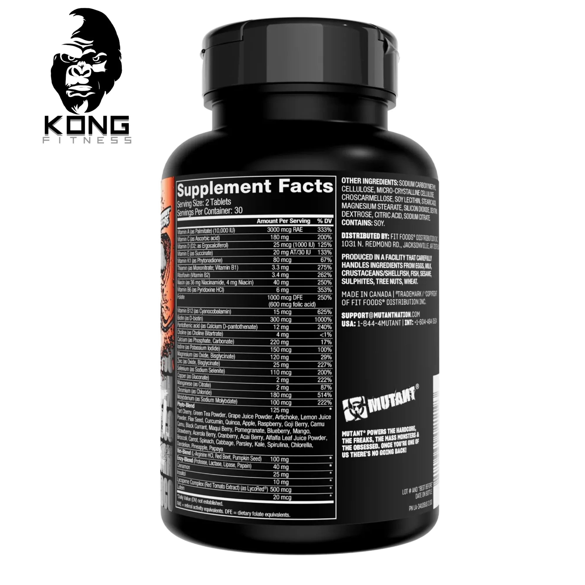 MUT MULTI VITAMIN 60 TABS