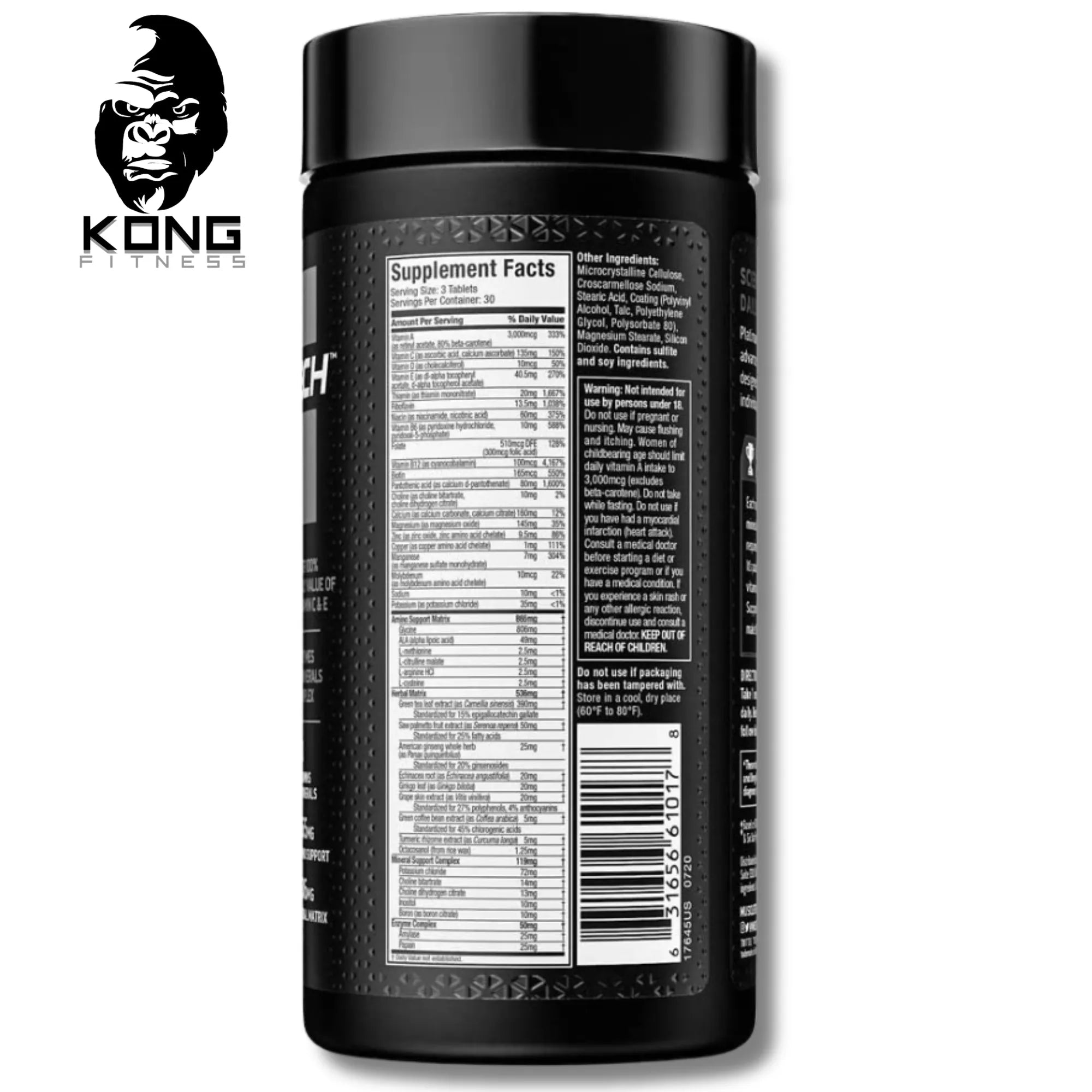 MT PLATINUM MULTIVITAMIN 90 CTS