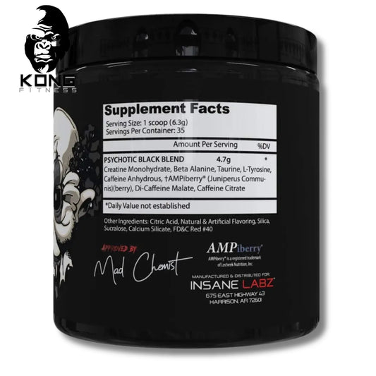 SCOOPS INS INSANE PSYCHOTIC BLACK