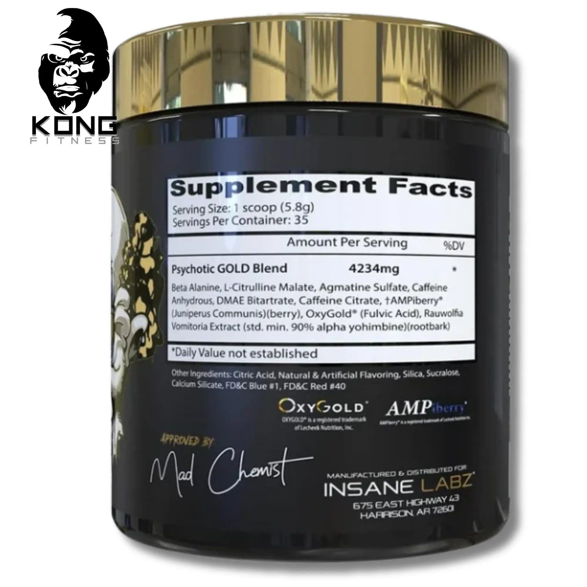 INS PSYCHOTIC GOLD (35 SERV)