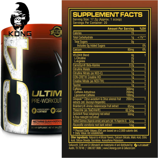 CEL C4 ULTIMATE X WWE 20 SERV