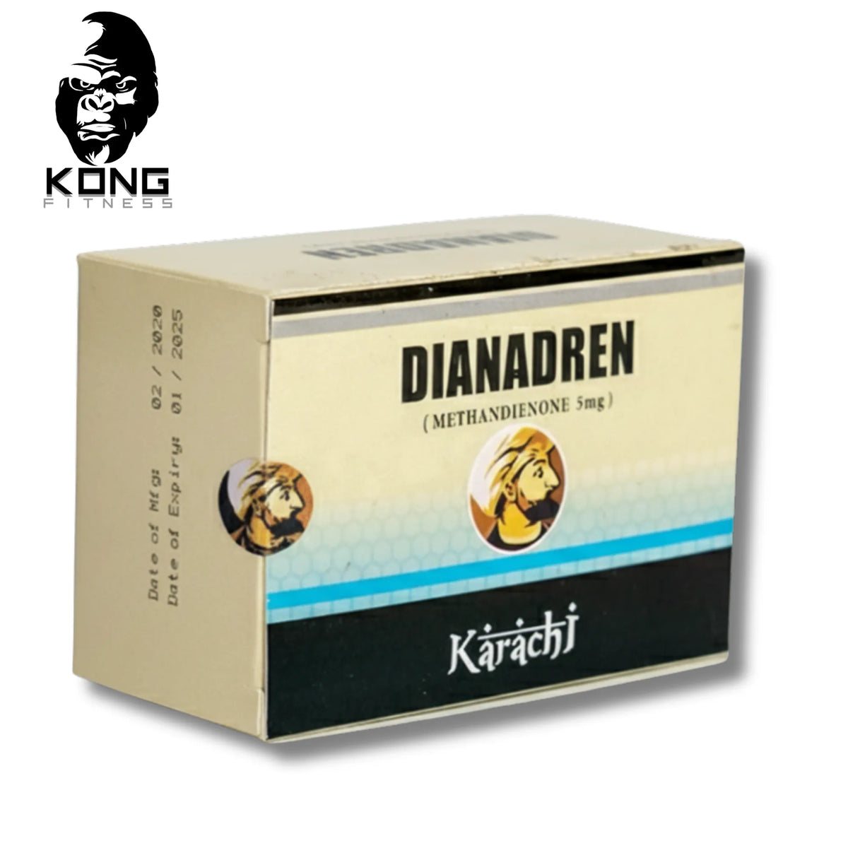 DIANADREN METHANDIENONE 5MG (100 TABS)(DIANABOL) | KARACHI LABS INC.