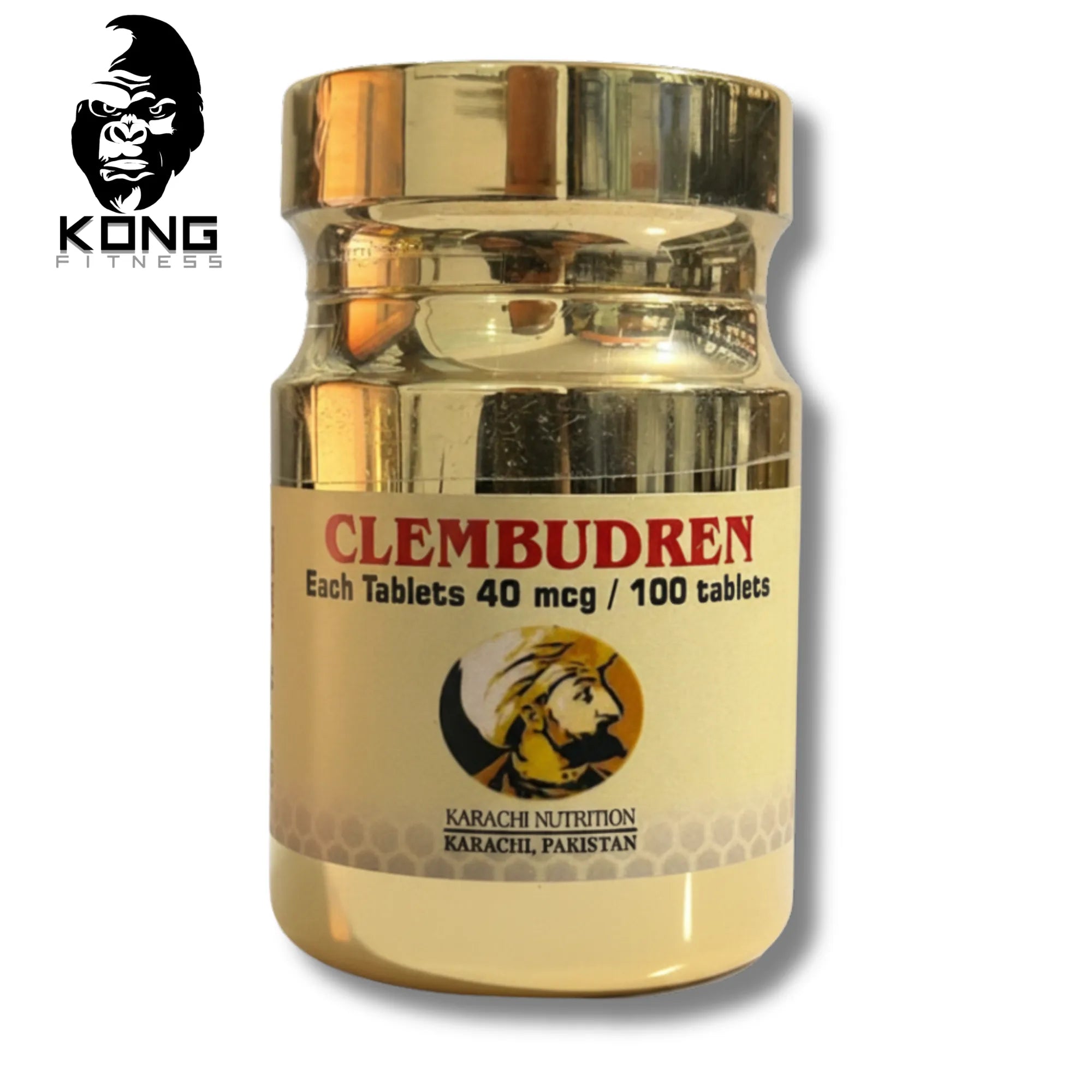 CLEMBUDREN CLEMBUTEROL 40MCG (100 TABS) | KARACHI LABS INC.