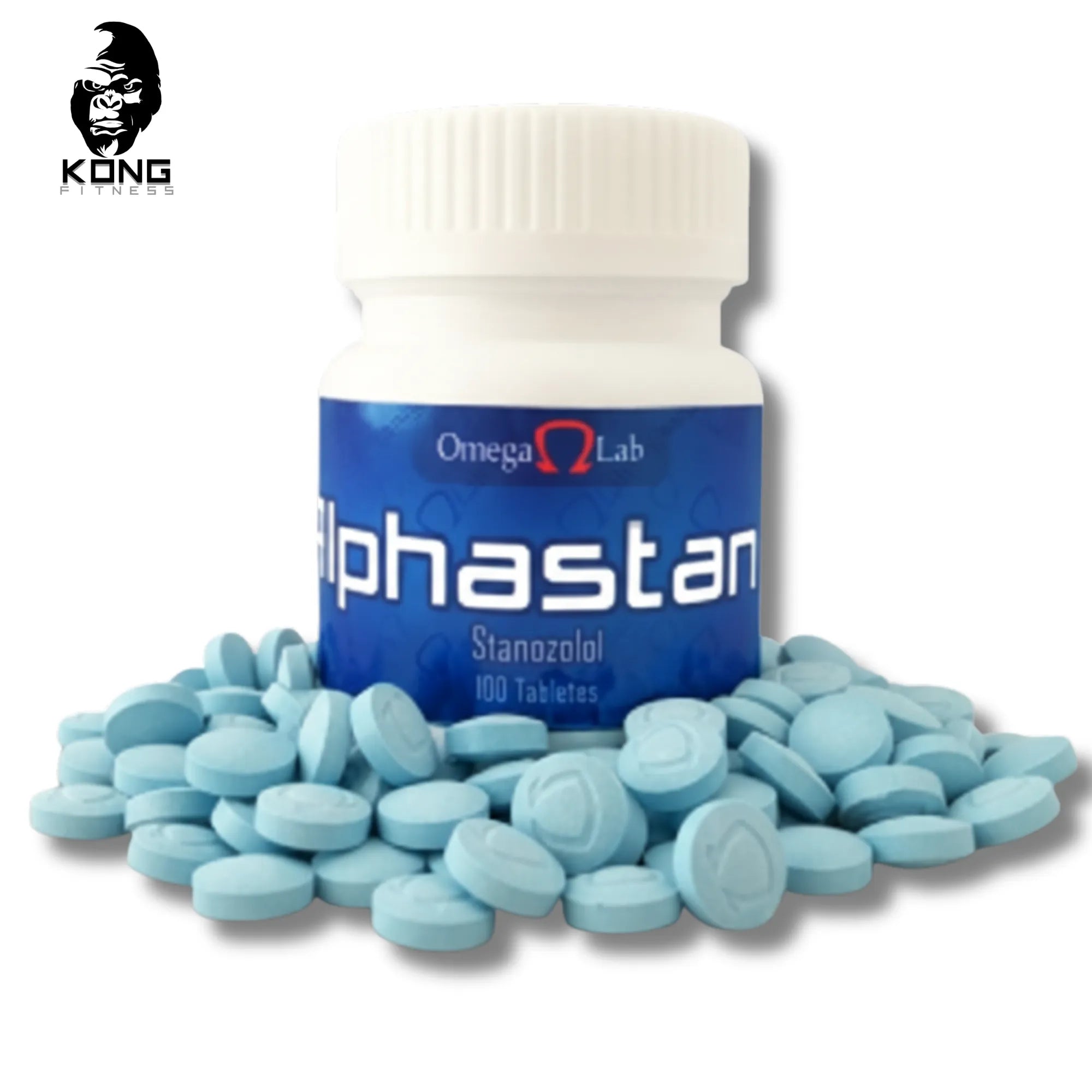 ALPHASTAN ESTANOZOLOL 10MG (100 TABS) | WINSTROL ORAL | DEFINICIÓN Y FUERZA | OMEGA LABS