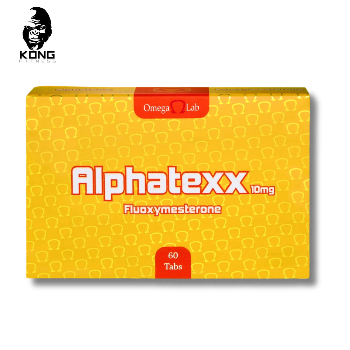 ALPHATEXX (HALOTESTIN) 10MG (40 TABS) | FUERZA BRUTA Y DUREZA | OMEGA LABS