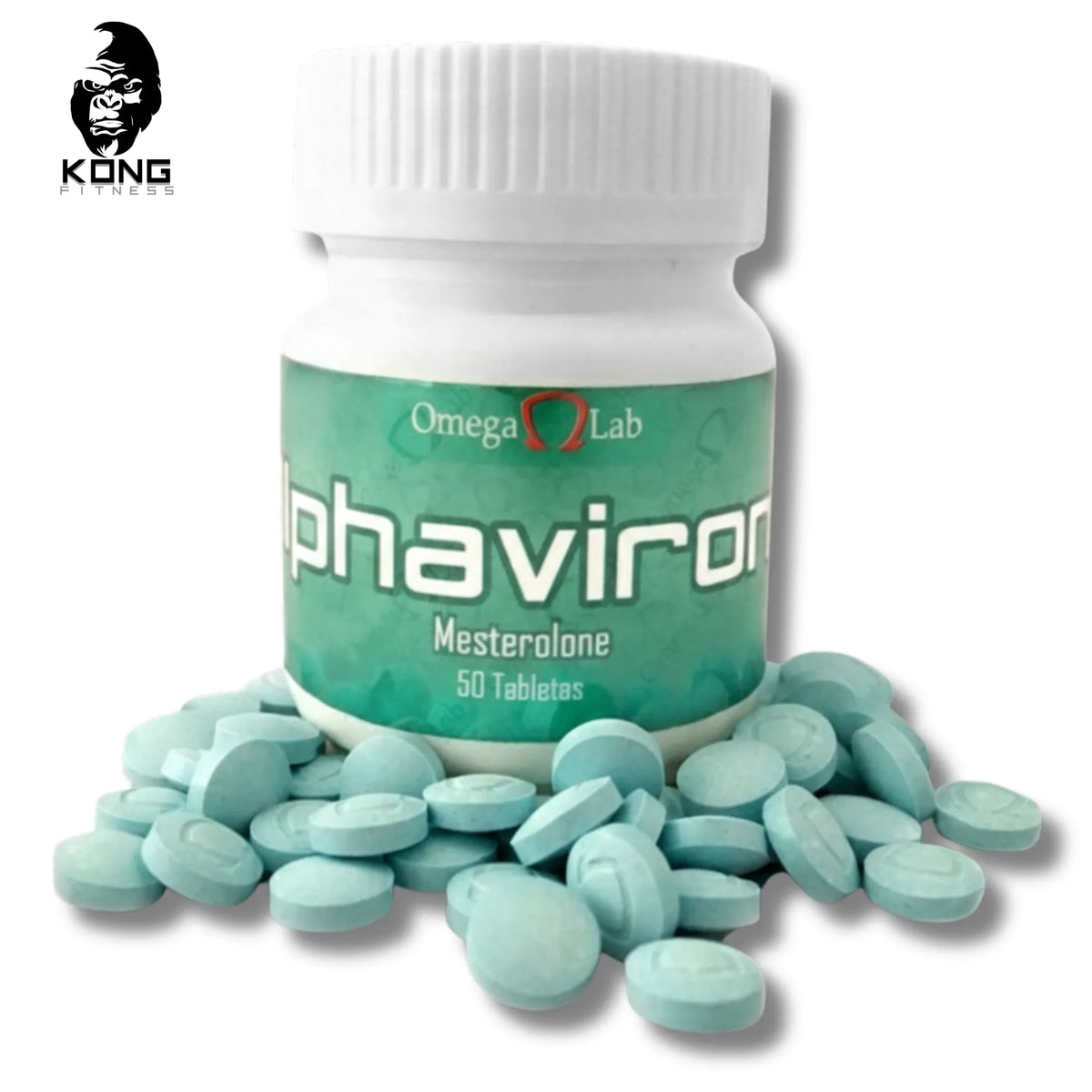 ALPHAVIRON (PROVIRON) 20MG (50 TABS) | ANTIESTRÓGENO Y DUREZA MUSCULAR | OMEGA LABS