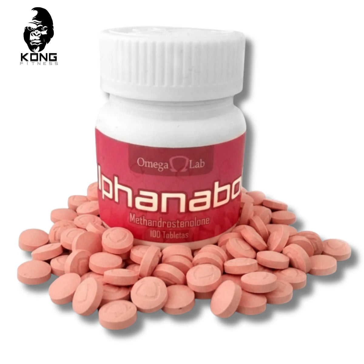 ALPHANABOL (DIANABOL) 20MG (100 TABS) | CONSTRUCTOR DE MASA Y FUERZA | OMEGA LABS