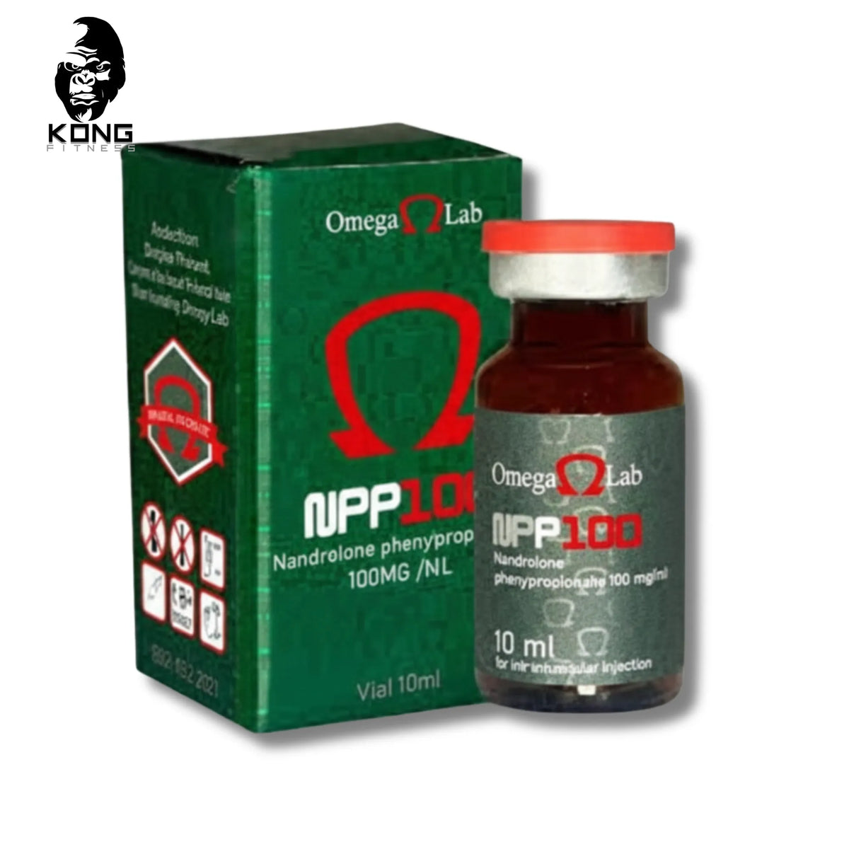 NPP100 (NANDROLONA FENILPROPIONATO) 100MG/ML (10ML) | FUERZA Y VOLUMEN | OMEGA LABS