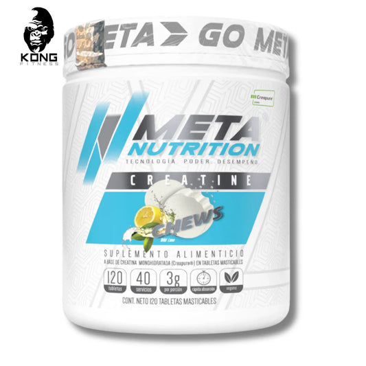 CREATINE CHEWS – CREAPURE®, 120 TABLETAS MASTICABLES SABOR WILD-LIME