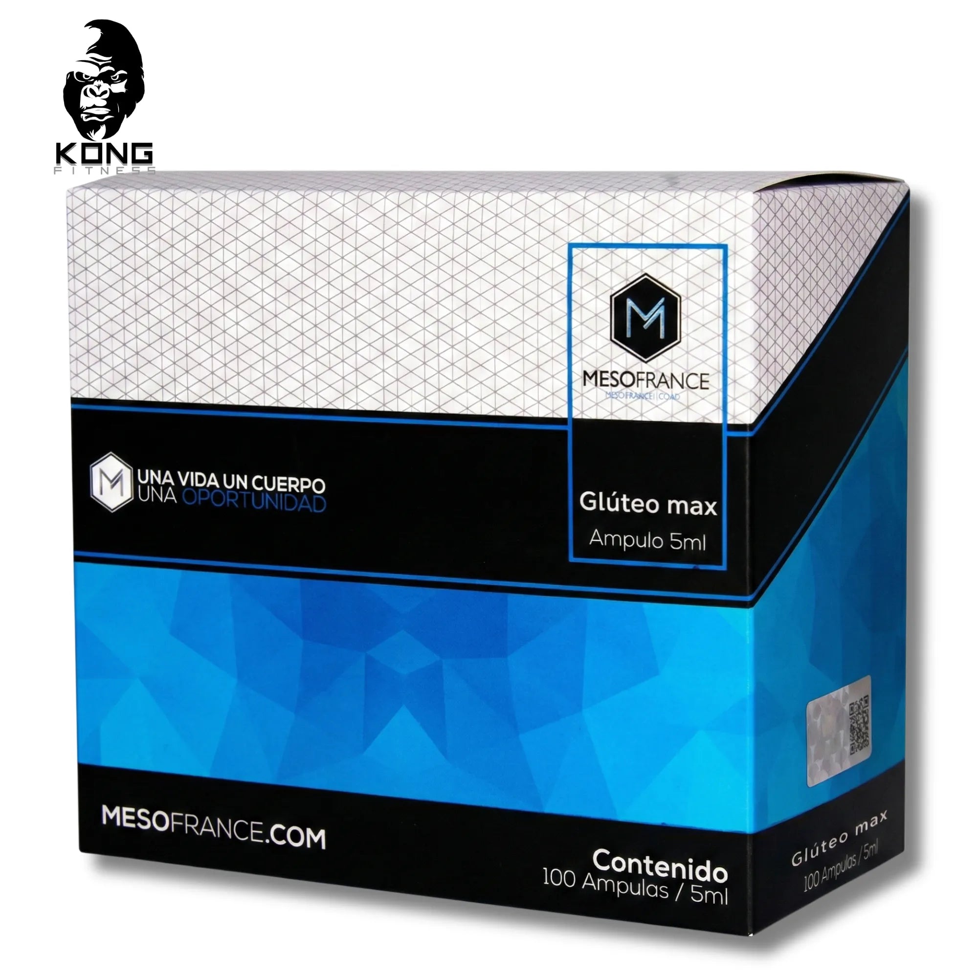 MESOFRANCE GLUTEOMAX BLISTER 10 AMP DE 5 ML