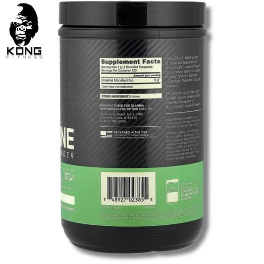 ON CREATINE POWDER 600 GRS