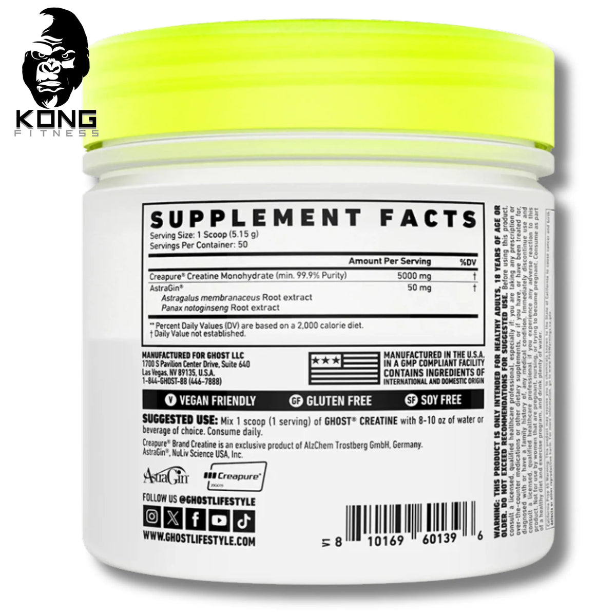 GHOST CREATINE 50 SERV