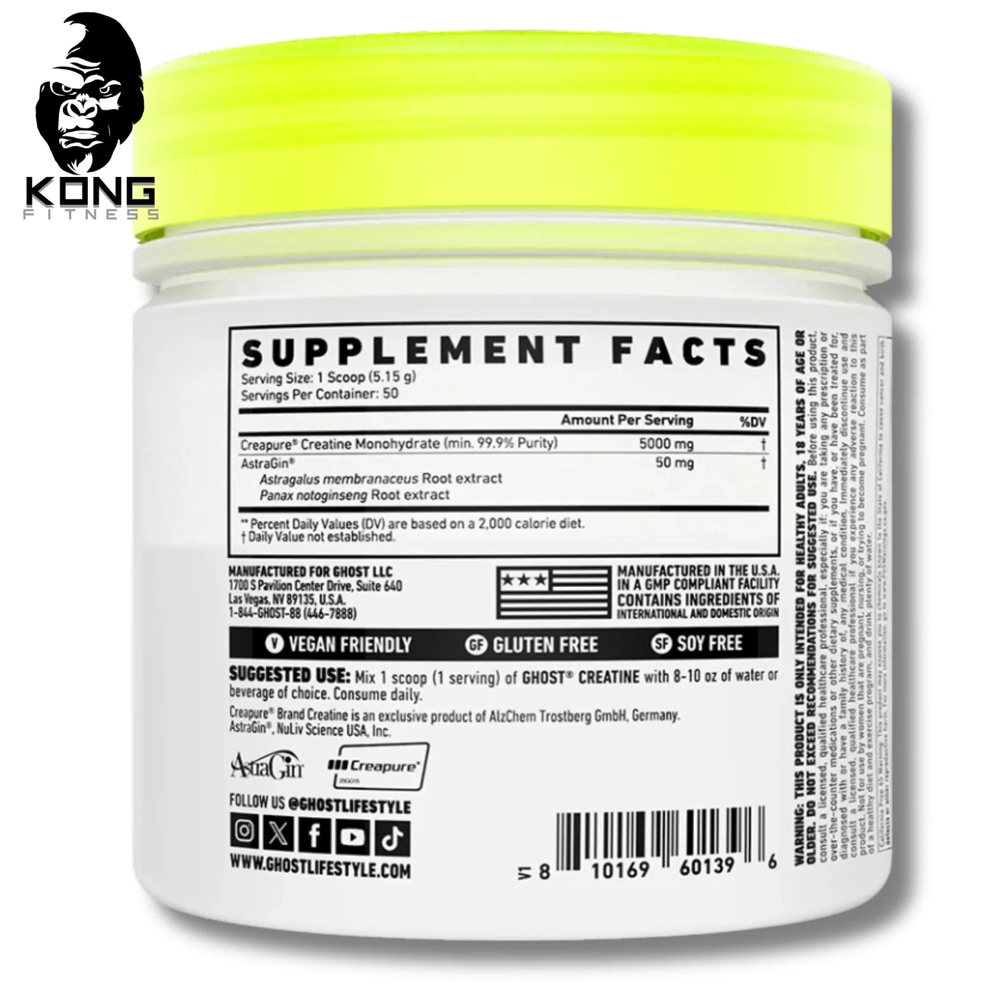 GHOST CREATINE 50 SERV