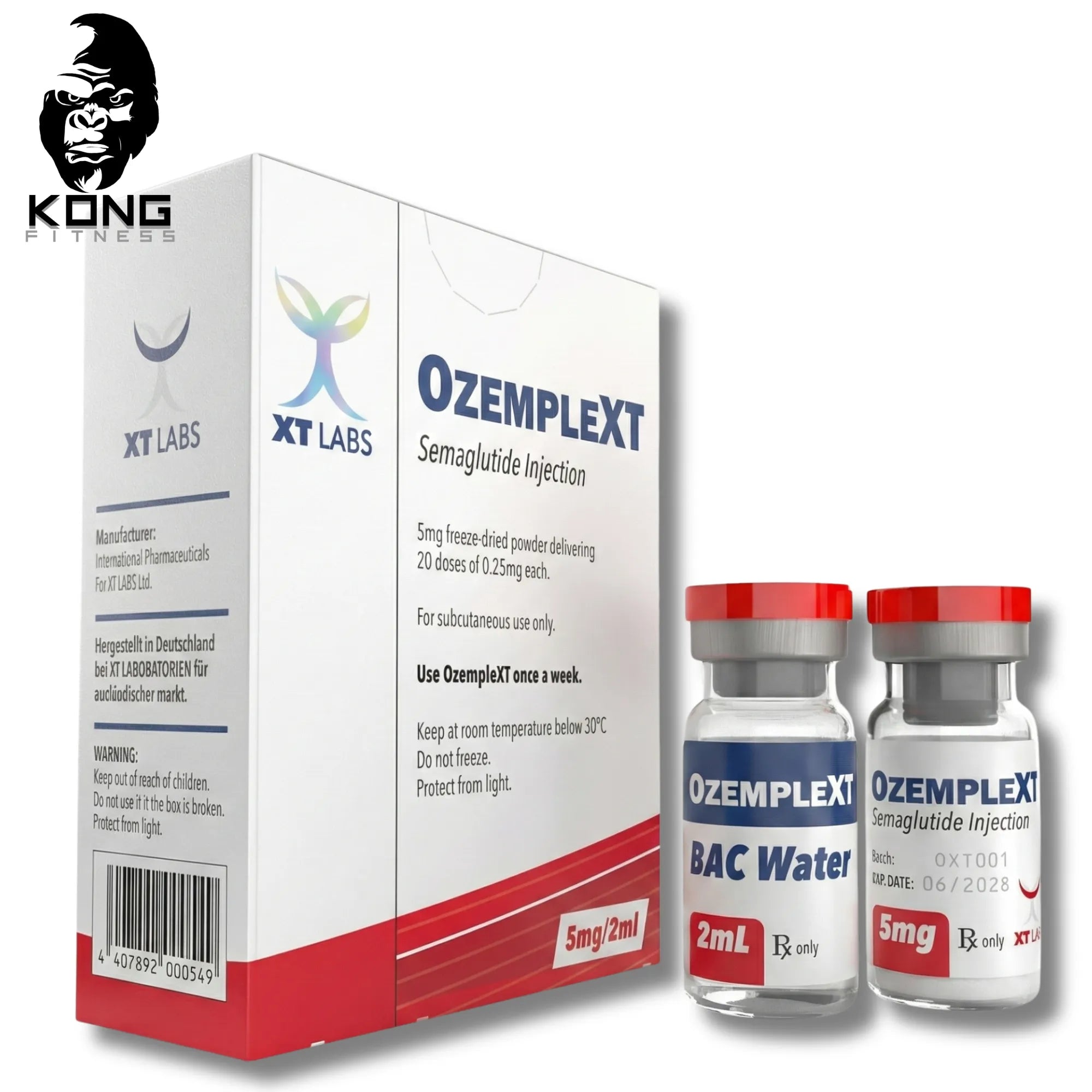 XT OZEMPLEXT (SEMAGLUTIDA)(PEPTIDOS)