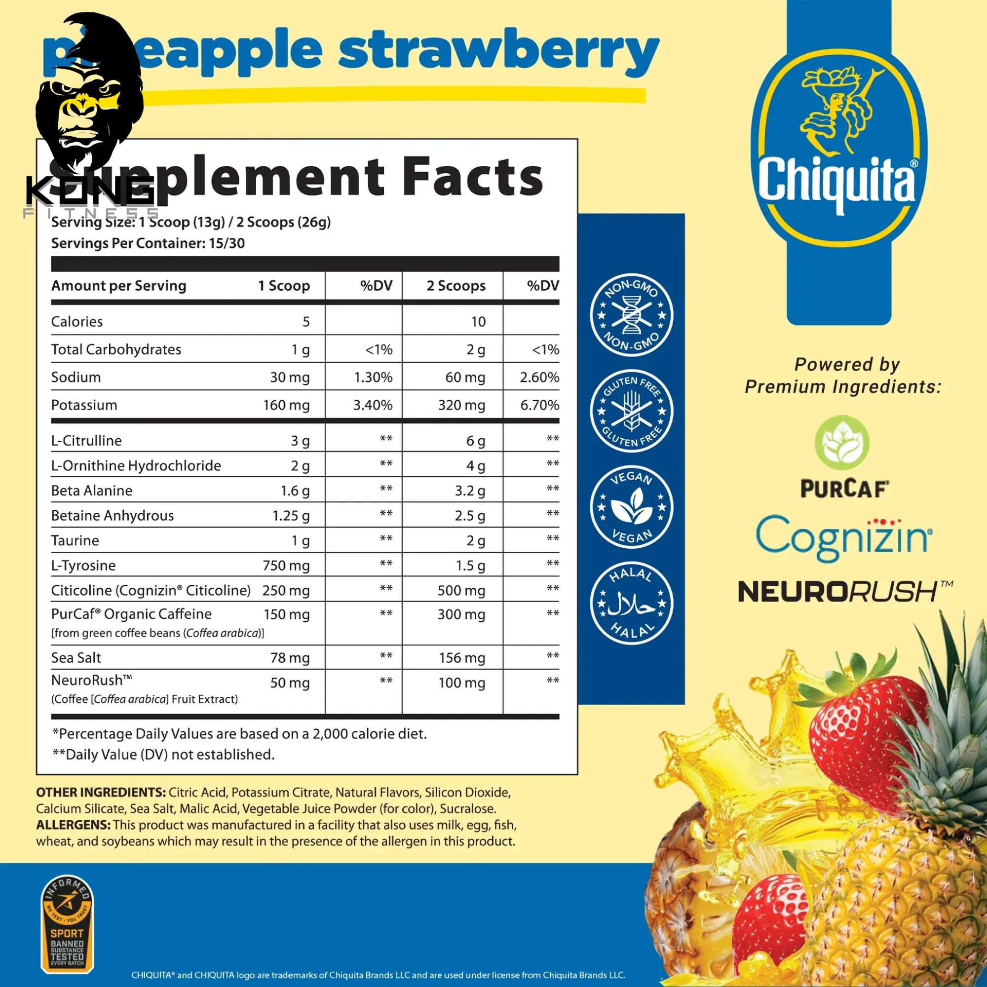 AN ABE ESSENTIALES PRE 30 SERV CHIQUITA