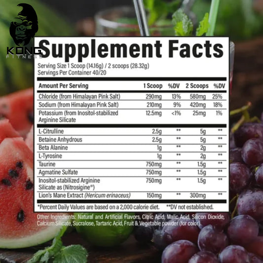 RAW PUMP 40 SERV NON-STIM