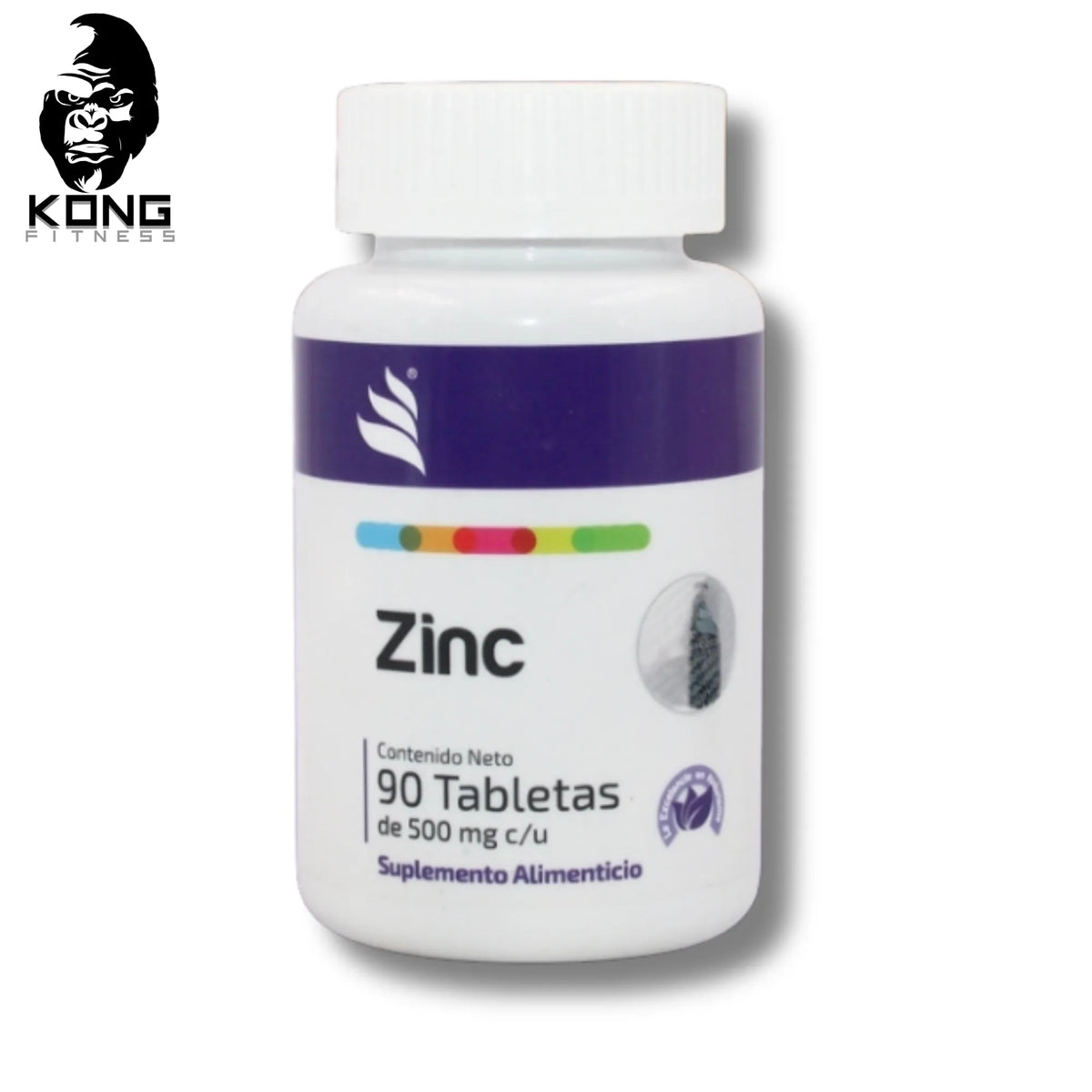 ZIN TECNONATURA 90 TABS DE 500 MG C/U