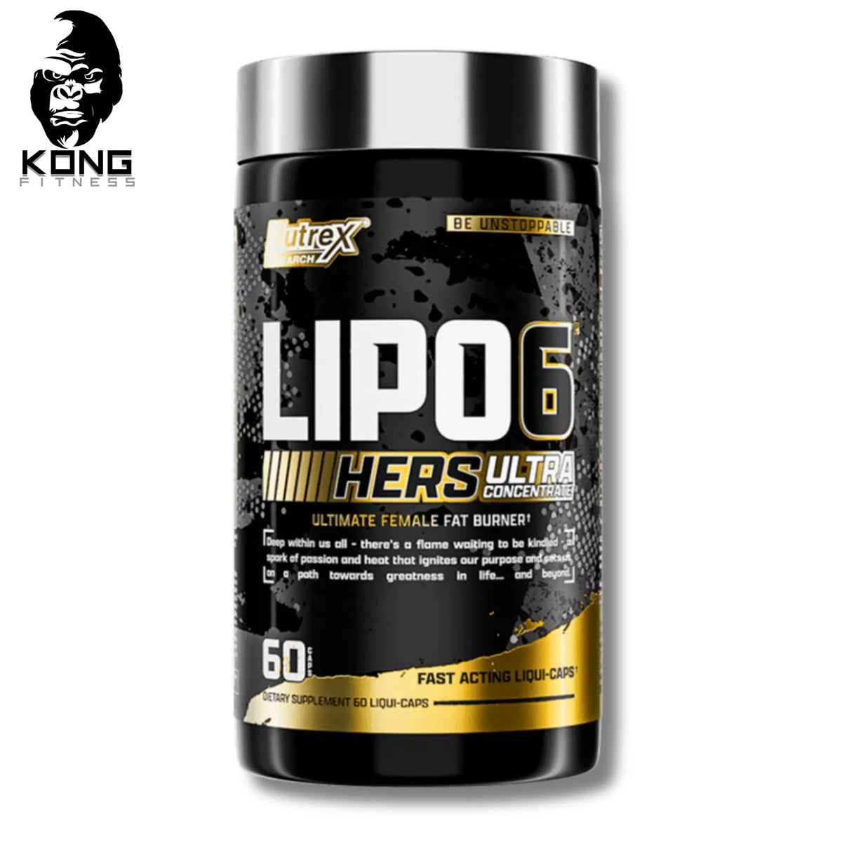 NT LIPO 6 BLACK HERS 60 CAPS