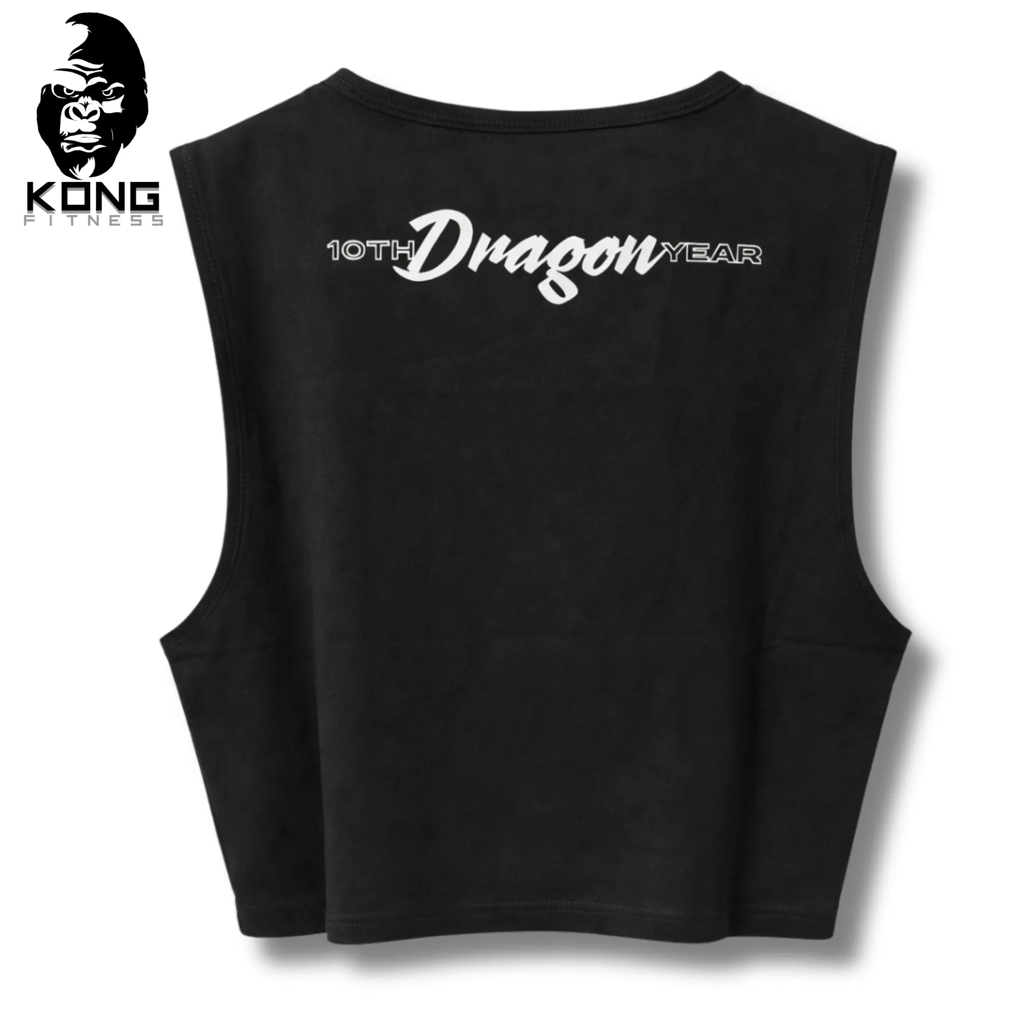 DRAGON ROPA CREW TOP TANK BLACK