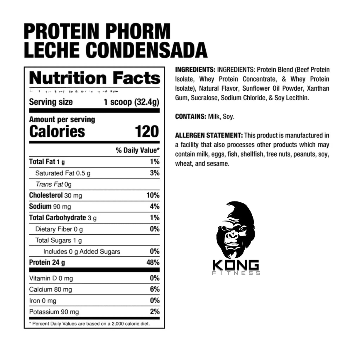 DRAGON PROTEIN PHORM 5 LBS