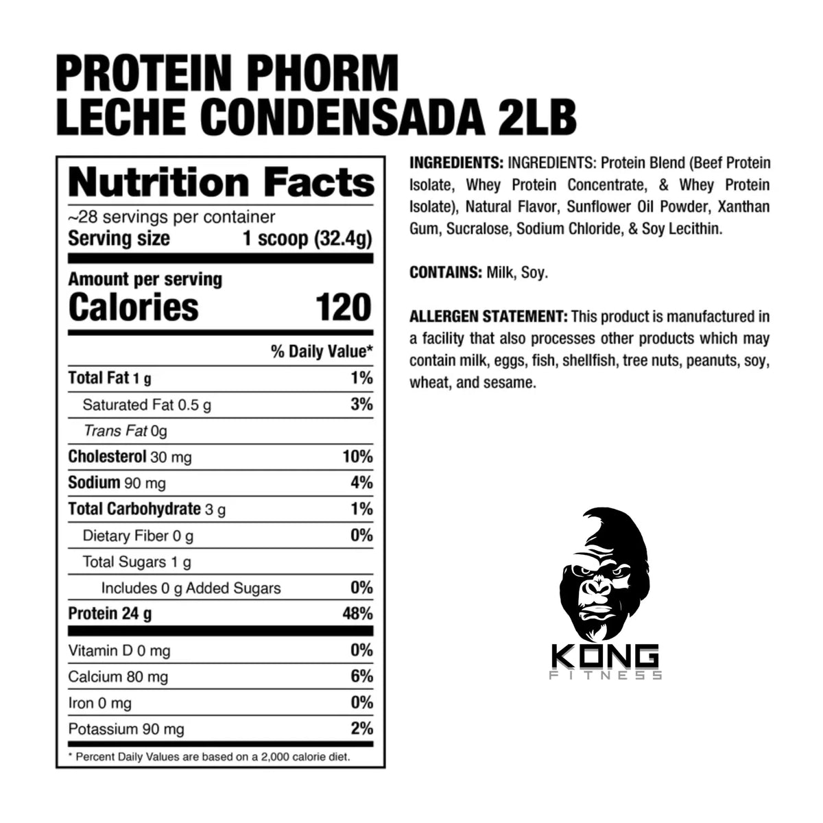 DRAGON PROTEIN PHORM 2 LBS