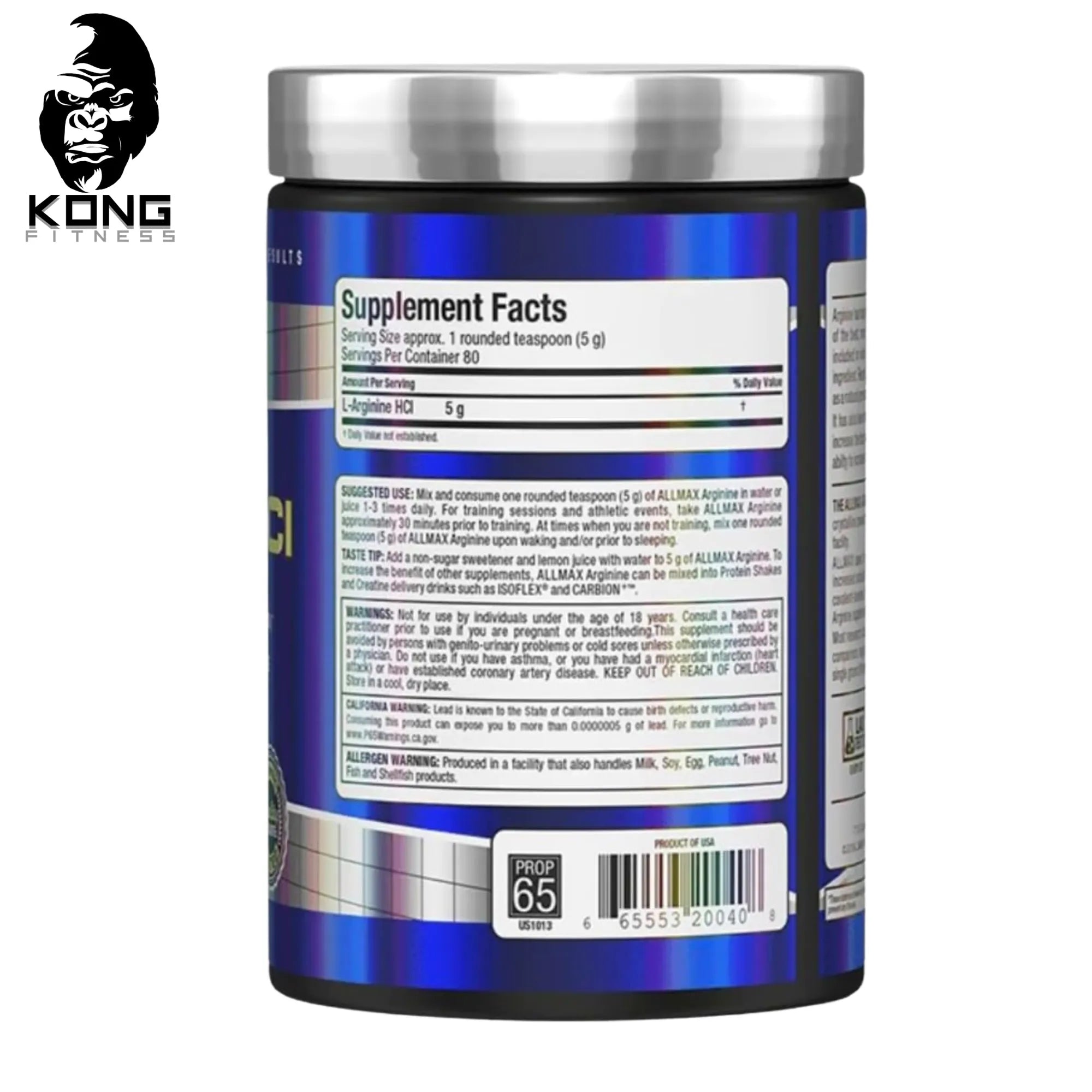 ALMX ARGININE 400 GR