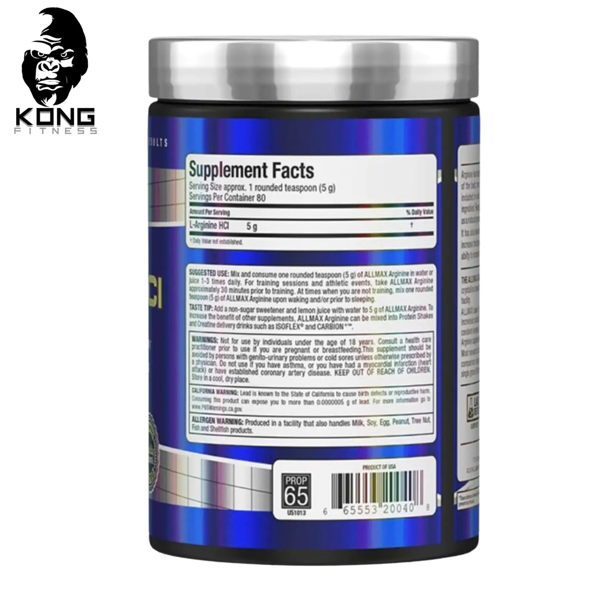 ALMX ARGININE 400 GR