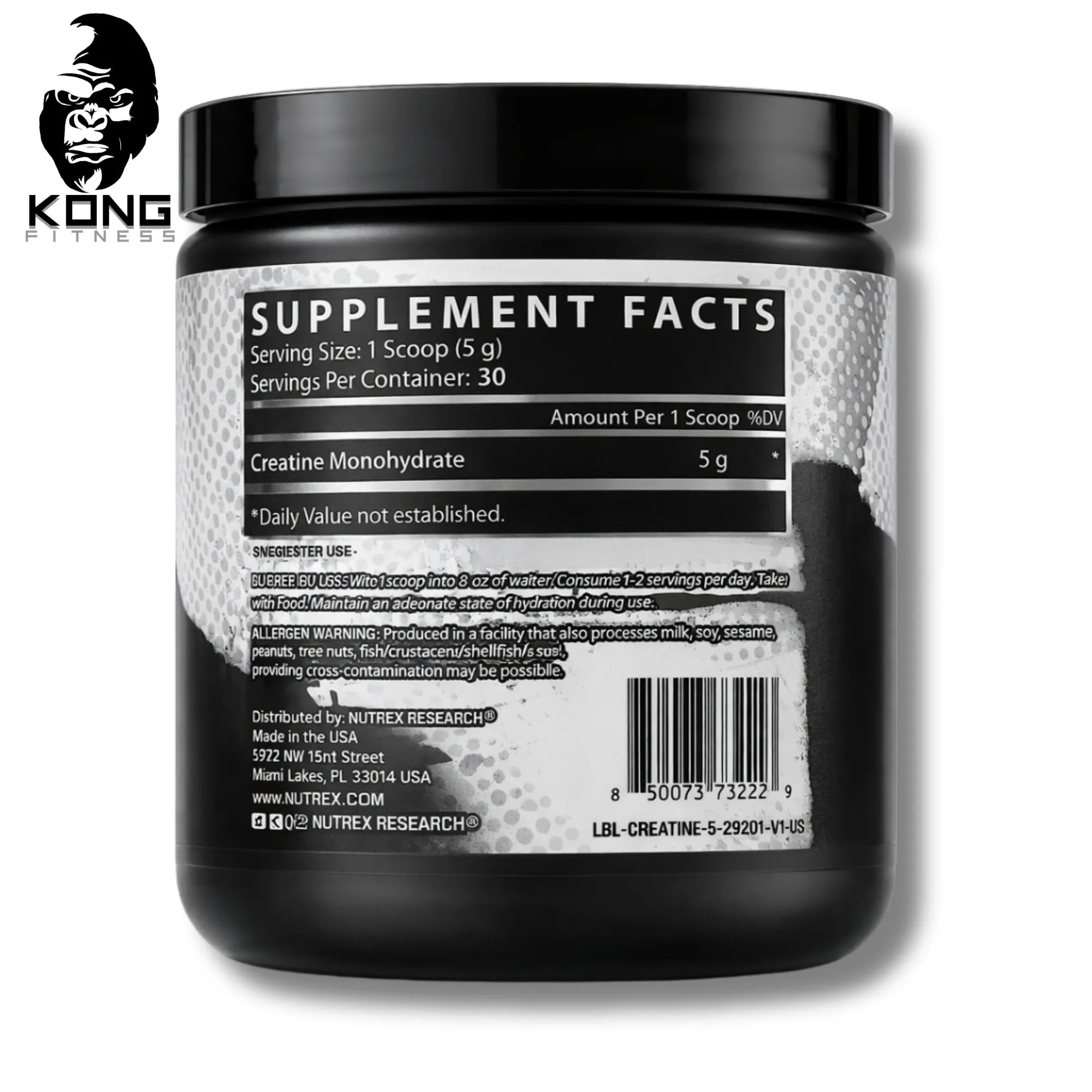 NT CREATINE DRIVE BLACK 150 GRS