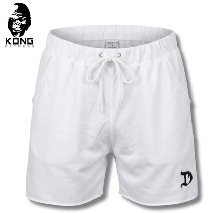 DRAGON ROPA AMERICAN MUSCLE SHORTS WHITE