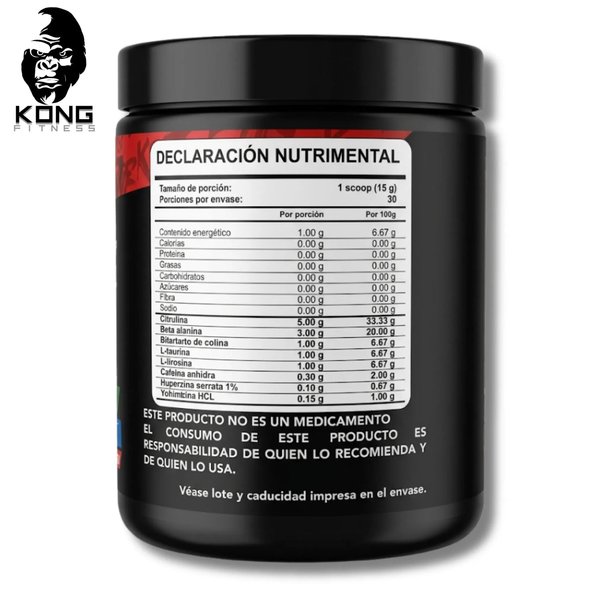 PSYCHOZIS XQUIZOFRENIK PRE WORKOUT 450 GRS