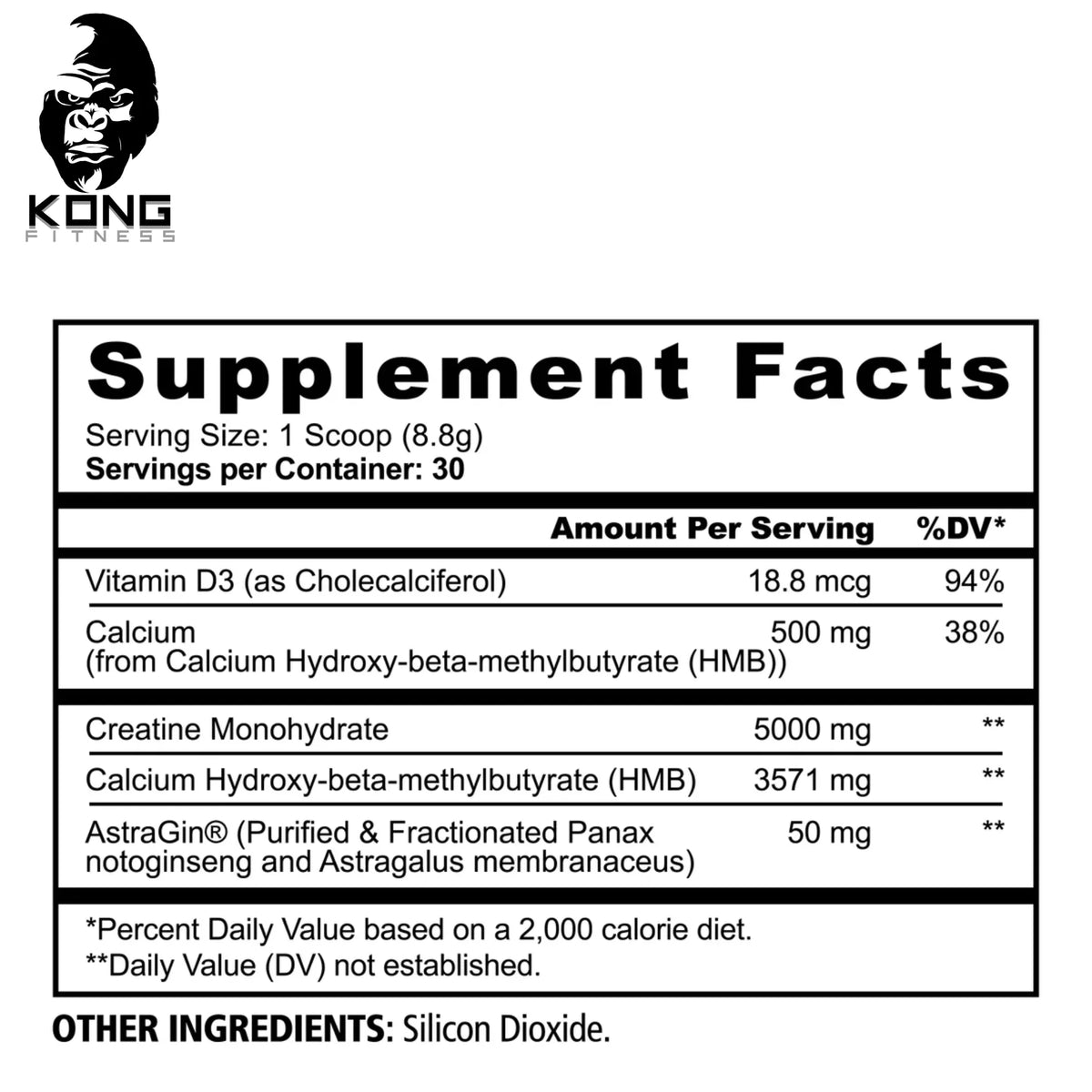 PANDA CREATINE + HMB 30 SERV UNFLAVORED