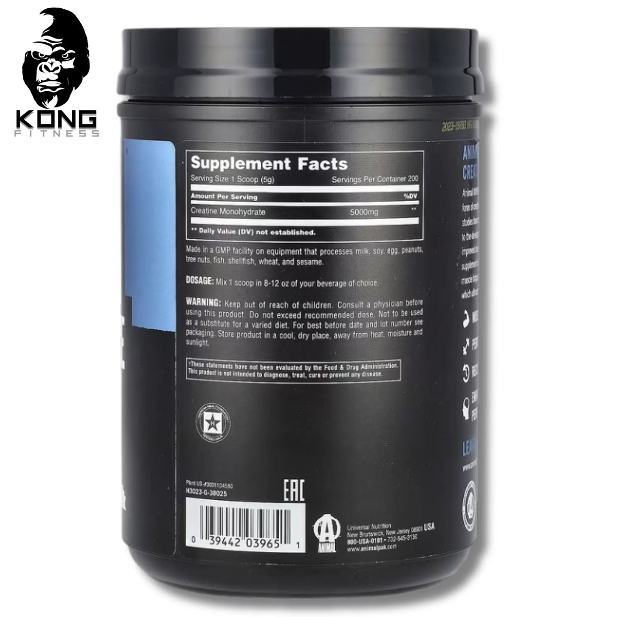 UNI CREATINE POWDER 1 KG