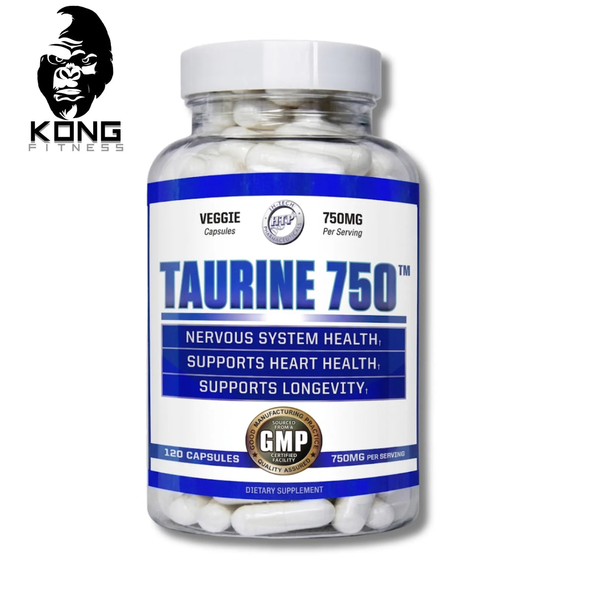 HTP TAURINE 750 120 CAPS