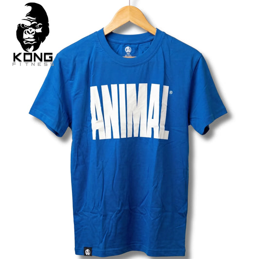 T-SHIRT UNI ANIMAL ROYAL BLUE PREMIUM