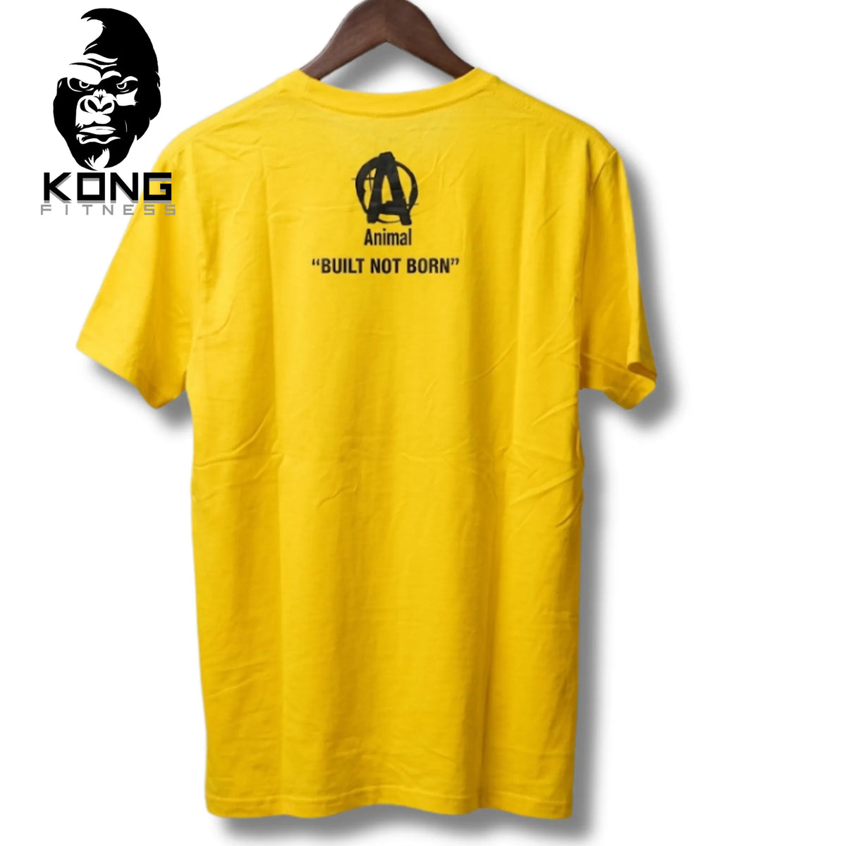 T-SHIRT UNI ANIMAL PROMOTIONAL YELLOW TEE