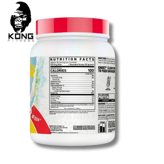 GHOST WHEY CLEAR ISOLATE 20 SERV
